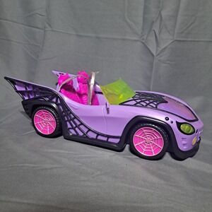 Monster High Ghoul Mobile Purple Convertible Vehicle Toy Car Mattel HHK63 2022